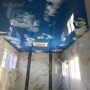 Yumuşak rulo PVC gergi tavan Film FOXYGEN002 özelleştirilmiş boyutu ve sargı malzemesi mevcut Max genişliği <span class=keywords><strong>3.2</strong></span> metre - Product Image 1