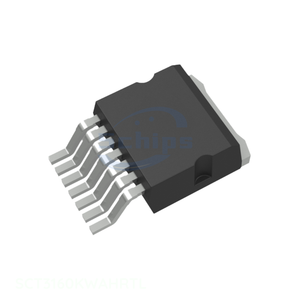 Transistors Integrated Circuit Ic Chips Manufacturer Channel TO-263-7LA 1200V, 17A, 7-PIN SMD, TRENCH-ST SCT3160KWAHRTL - Product Image 1