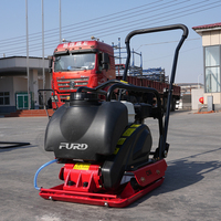Compacteur de plaques portable avec certification CE, moteur à essence pour la construction, machine compacteuse à plaques vibrantes