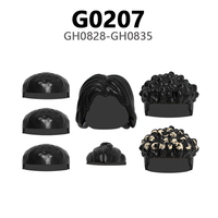G0204-0207 Jugador de Fútbol Soccer Estrella Mundial Atleta Profesional Coleccionable Mini Bloques de Construcción Juguetes Educativos de Plástico para Niños