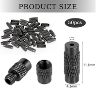 Offre Spéciale 50 pièces fermoirs à vis en laiton, fermoirs cordon bijoux embouts pour collier fabrication de bracelets