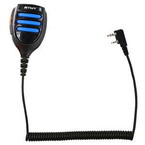 <strong>MI</strong>-99 Walkie Talkie Microphone 2 Pin Speaker <strong>Mic</strong> Shoulder Handheld Radio <strong>Mic</strong> for Baofeng UV-5R UV-82 TK2000 Wire <strong>Mic</strong> - Product Image 1