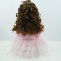 Muñeca Reborn de Silicona Sólida de 22 Pulgadas con Certificado CPC, Muñecas Reborn Realistas, Muñeca de Silicona Suave para Niñas