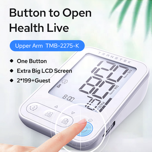 Transtek Bovenarm Aneroïde Sfygmomanometer Hypertensie Kijken Naar Apparatuur Bloeddrukmeter Met Lcd Backlight - Product Image 2