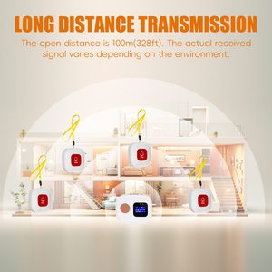 Reloj Inteligente VCF306 con Transmisión de Larga Distancia, Pantalla LCD, Alarma SOS para Cuidado Inteligente, Emergencia para Hogares de Ancianos y Personas Mayores Solas - Product Image 5