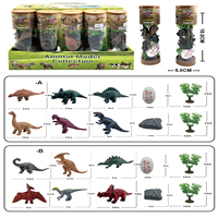TOMMABO Ensemble de figurines miniatures en PVC sur le thème des dinosaures, des animaux marins, de la volaille et des insectes pour l'éveil scientifique et l'éducation des enfants