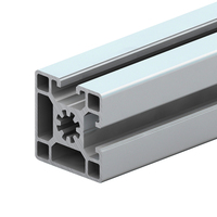Ekstrusi Profil T dari Paduan Aluminium Industri 4545 dengan Lapisan Anodized dan Powder Coating Seri 6000