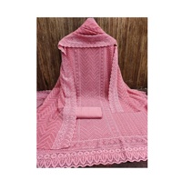 Tissu Georgette de matières premières textiles de qualité exportatrice pour la fabrication de tissus Salwar Kameez et pakistanais pour vêtements