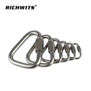 Hebilla de Liberación Rápida Triangular en Forma de Arco de Acero Inoxidable, Cierre Mellon, Equipo de Seguridad para Escalada y Aventuras - Product Image 5