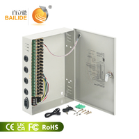 Boîtier d'alimentation industriel BLD-12V-40A-480W PPTC à récupération automatique, sortie unique, haute efficacité, pour transformateur d'équipement de sécurité CCTV