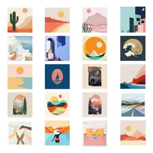 All'ingrosso paint party kit pittura su tela colori disegno con numeri <span class=keywords><strong>tele</strong></span> per <span class=keywords><strong>dipingere</strong></span> con numeri - Product Image 5