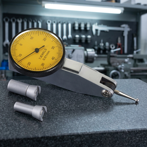 Indicador de Dial FERVI de 32 mm, Centesimal, Táctil, con Lectura de 0.01 mm para Mediciones de Precisión - Product Image 3