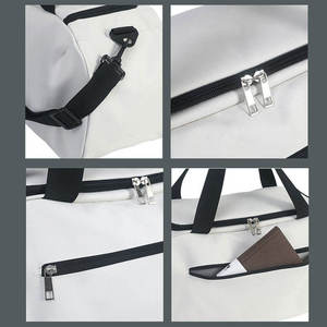 Bolsa de lona personalizada promocional logotipo personalizado bolsa organizadora de viaje de alta calidad conjunto de bolsa de lona de gimnasio para hombres - Product Image 6