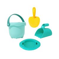 Ensemble de sable en plastique d'été Outil d'eau de mer pour l'extérieur Jouets de plage écologiques pour enfants avec moule