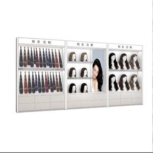 Exhibidor de Pelucas YU, Vitrina para Extensiones de Cabello, Exhibidor de Maniquíes y Postizos, Clínica de Trasplante Capilar - Product Image 5