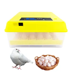 Incubateur à 56 œufs, contrôle automatique de l'humidité, couveuse de poulet d'oie entièrement automatique
