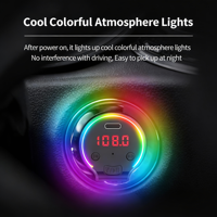 Nuevo Cargador de Coche USB C PD Rápido con 4 Luces LED Indicadoras, Diseño Portátil, Cable Retráctil Independiente, Compatibilidad 12-24V, 1 Año de Garantía