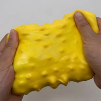 Nouveau Jouet Anti-Stress Créatif 2026 : Blocs de Construction Durian Croustillants Faits Main, Balle à Presser Sonore, Fruit Squishy