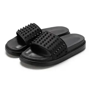 Xsheng Oem Thick Sole Custom Slide Slippers Manufacturer China Slipper New Model 2024 Rubber Slippers Wholesale From China