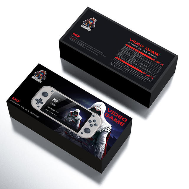 Hot Sale M17 Handheld Game Console 64G/128G Portable Retro Video Game Player 4.3 Inch 15000 Games Supported Emulator