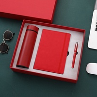 Cadeaux d'entreprise personnalisés avec logo, tasse isotherme, thermos, agenda, bloc-notes, stylo