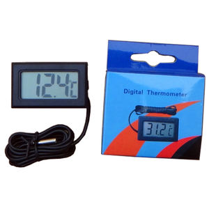 Электронный цифровой термометр с водонепроницаемым щупом, термометр для рыбалки, холодильника, ванны, термометр - Product Image 2