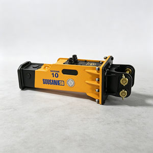 Marteau hydraulique de démolition de roche SOOSAN SB10 de type boîte pour excavatrice - Product Image 1