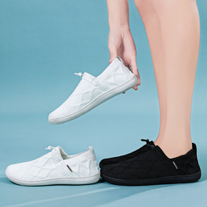 Scarpe da passeggio da donna primaverili casual con tomaia in tessuto traspirante, leggere, slip-on, con suola morbida, per mamme - Product Image 4