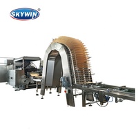 Ligne de production de gaufrettes OEM, machine automatique à gaufrettes, autres machines à snacks, équipement de boulangerie, prix d'usine
