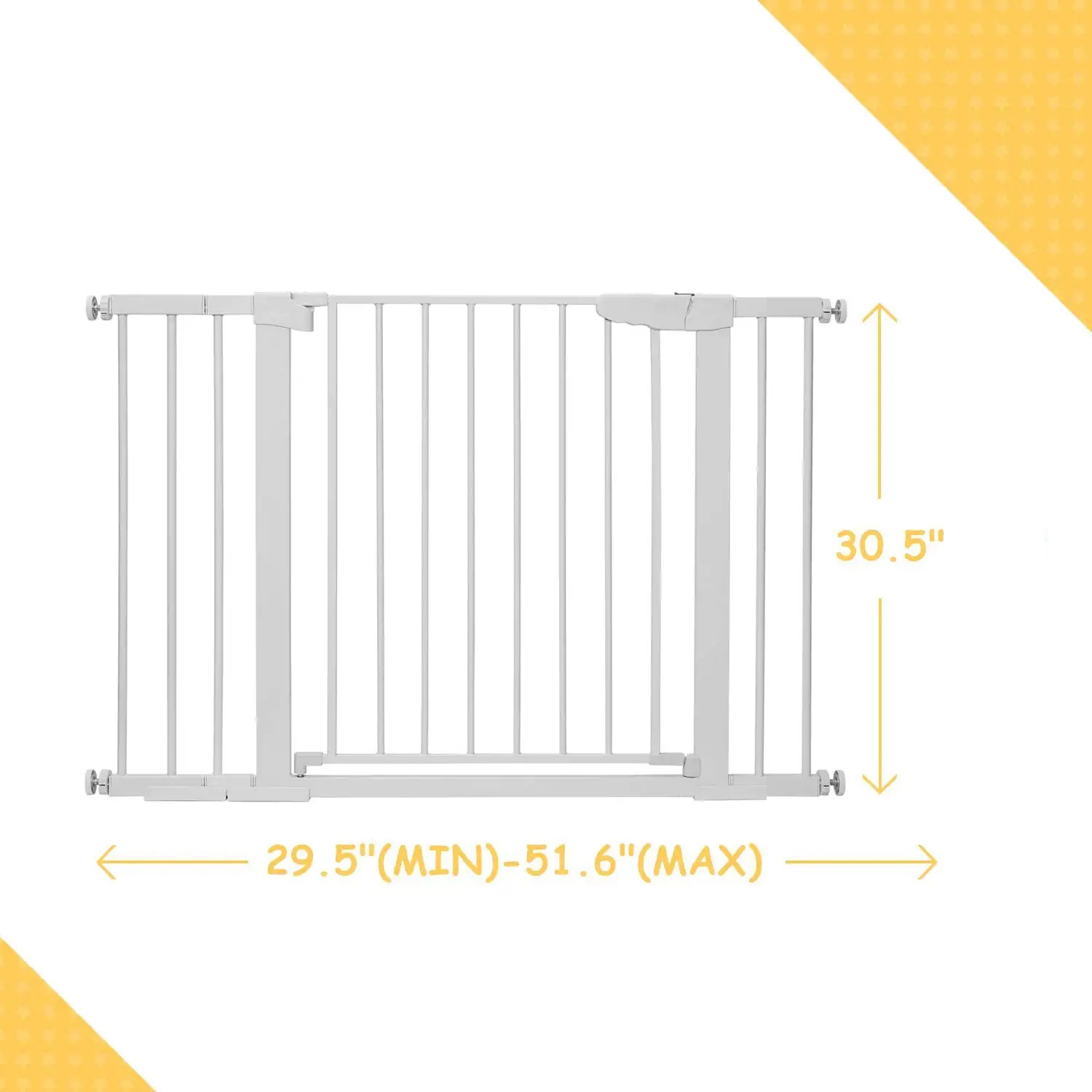 Blanc 75-117cm