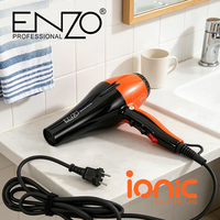 ENZO EN-6113 Usine Salon Professionnel Puissant Sèche-Cheveux Froid Air Chaud Styler Fer Beauté Sèche-Cheveux Avec Concentrateur Buses