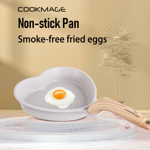 Sartén Antiadherente <span class=keywords><strong>de</strong></span> Aleación <span class=keywords><strong>de</strong></span> Aluminio con Revestimiento <span class=keywords><strong>de</strong></span> Piedra Maifan para Huevos y Hamburguesas, Juego <span class=keywords><strong>de</strong></span> 4 Piezas, Utensilios <span class=keywords><strong>de</strong></span> Cocina Infantiles con Mango <span class=keywords><strong>de</strong></span> Madera - Product Image 2