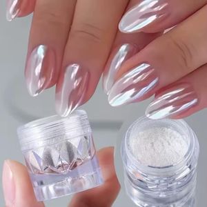 לק כרום בהיר למדי ירח אבקת אדום בתולת ים אבקת אורן מסמרים - Product Image 1