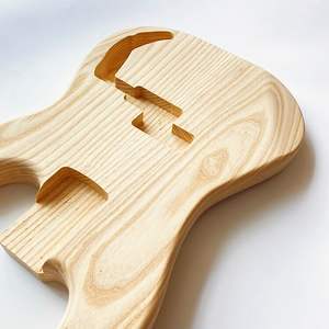 Guitare à corps en frêne, 4 cordes, non finie, pour la vente en gros - Product Image 4