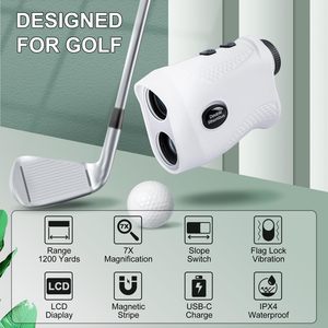 Télémètre <span class=keywords><strong>laser</strong></span> de golf - 600 m, haute précision, <span class=keywords><strong>laser</strong></span> 905 nm, avec correction de pente et fonction de verrouillage du drapeau pour le golf et la chasse - Product Image 4