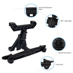 Supporto per sedile posteriore auto, nuovo supporto per cuscino posteriore auto, supporto per cellulare e tablet per sedile posteriore, stampaggio a iniezione - Product Image 3