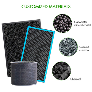 Tốt nhất bán than hoạt tính Tấm lọc bụi không khí sạch hơn bài than hoạt tính lọc Carbon không khí Bộ lọc HEPA H14 - Product Image 4