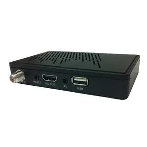 DVB S2 alıcı desteği USB WIFI 1080P Full HD H.264 TV kutusu