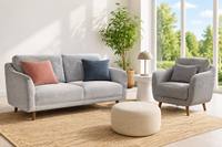 Tissu d'ameublement aspect lin en gros, personnalisable, multicolore, 100% polyester pour canapé, textile d'ameublement de haute qualité