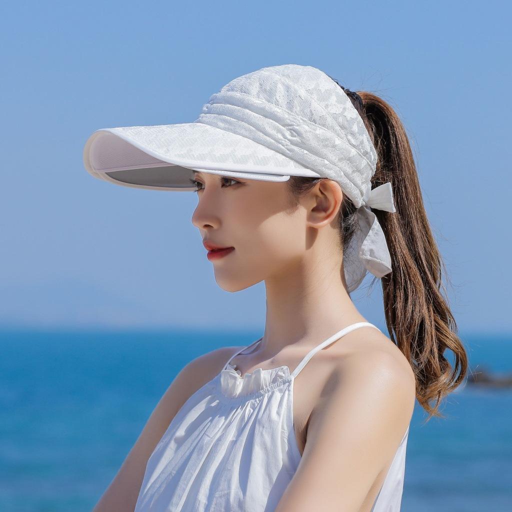 Cappellino da Golf estivo con visiera parasole regolabile da donna