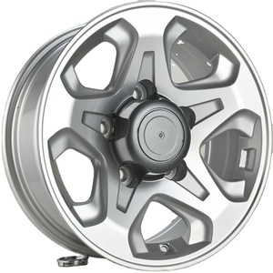 <span class=keywords><strong>Pcd</strong></span> <span class=keywords><strong>5x150</strong></span> 4 x4 גלגלים Offroad 16 אינץ 'מסגסוגת מ סין בכושר עבור רימות יפניות עם 5 חורים כסף MS כסף 1 שנה אחריות 7.0 - Product Image 1