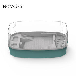 נמואי PET מכירת מפעל תיבת רבייה מפלסטיק כלוב זוחלים נתיק עמיד בפני בריחה טנק צב טנק זוחלים - Product Image 2