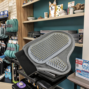 Thoải Mái Polyester Con Chó Mèo Lược Pin Bàn Chải Deshedding Tóc Thư Giãn Cơ Bắp Tắm Làm Sạch Găng Tay Cho Vật Nuôi Động Vật Chải Chuốt Thư Giãn - Product Image 5