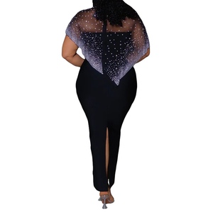 Nuevo Vestido Elegante Sin Mangas para Mujer con Capa de Lentejuelas, Vestidos de Noche de Moda - Product Image 6