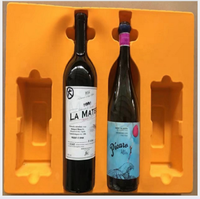 Emballage cadeau personnalisé de luxe en carton ondulé recyclable pour vin, Baijiu et whisky avec pelliculage mat et gaufrage