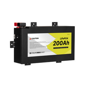 APP kontrol kapalı yol 4WD 4X4 ince LiFePO4 pil 12V 200ah lityum piller 6000 döngüleri - Product Image 1