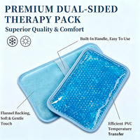 Compresses froides et chaudes réutilisables, compresses en gel douces et rondes en forme de perles de gel pour soulager la douleur, compresses en gel pour la maison et l'extérieur