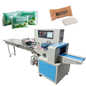 Máquina Envolvedora de Jabón en Barra de Bajo Costo, Máquina Automática para Kits de Baño y Viaje, Máquina de Empaquetado Horizontal de Flujo para Bolsas de Almohada - Product Image 1