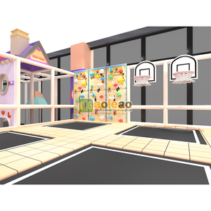 Aoleao Custom Macaron Parent-Child Non-Inflatable <b>Indoor</b> Playground 500kg Capacity for Mall Kindergarten TUV CE CPC Certified - Product Image 2