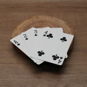 ไพ่ PVC สองด้านพิมพ์<span class=keywords><strong>ของขวัญ</strong></span>ไพ่โป๊กเกอร์วัสดุพลาสติกคุณภาพสูง - Product Image 5